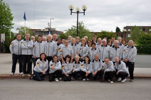 Das Deutsche Team von den TT-MM der Senioren 2013 ©Arnd Heymann